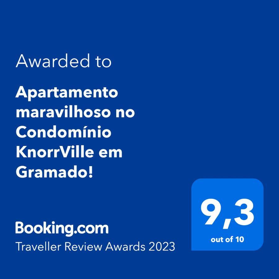 Apartamento Maravilhoso No Condominio Knorrville Em Gramado! Esterno foto